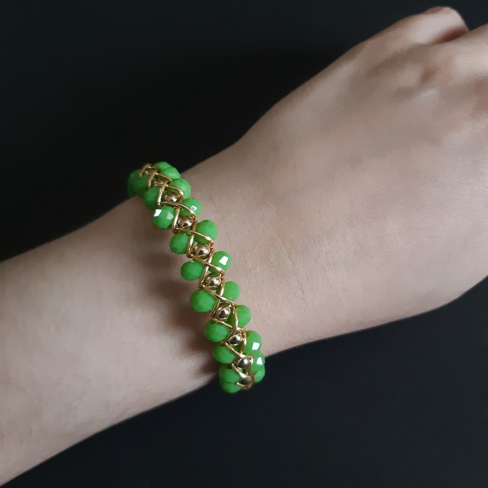 Beaded Wire Bracelet